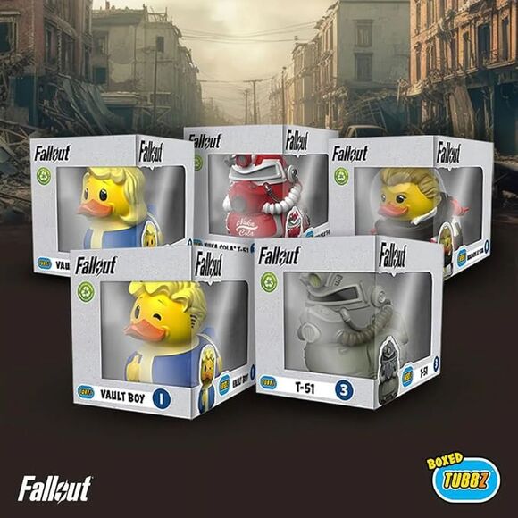 TUBBZ Fallout Vault Girl #2 Duck Figure Boxed Edition – Official Collectible - Picture 6 of 8